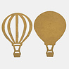 Stamperia Timeless MDF Crafty Shapes Blanks Air Balloon (KLSM52) Stamperia Timeless MDF Crafty Shapes Blanks Air Balloon (KLSM52)