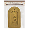 Stamperia Timeless MDF Crafty Shapes Blanks Tag (KLSM54) Stamperia Timeless MDF Crafty Shapes Blanks Tag (KLSM54)
