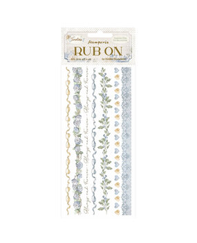 Stamperia Timeless Rub-On 4x8,5 Inch Stripes (DFLRB165)