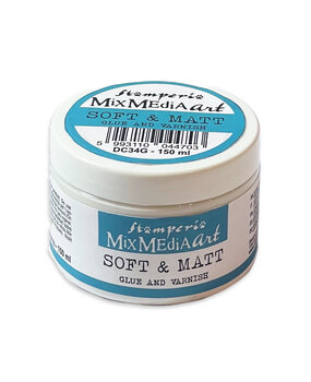 Stamperia Soft & Matt Glue & Varnish 150ml (DC34G)