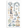 Stamperia Timeless 6x12 Inch Paper Cut-outs (4pcs) (SBBCT13) Stamperia Timeless 6x12 Inch Paper Cut-outs (4pcs) (SBBCT13)