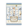 Stamperia Timeless A5 Washi Pad (8pcs) (SBW20) Stamperia Timeless A5 Washi Pad (8pcs) (SBW20)