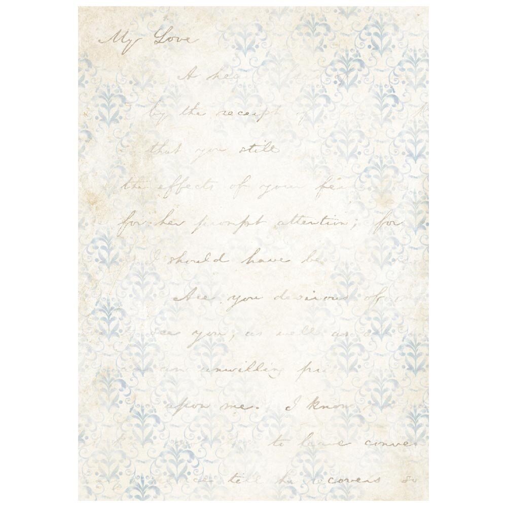 Stamperia Timeless A6 Rice Paper Backgrounds (8pcs) (DFSAK6041)