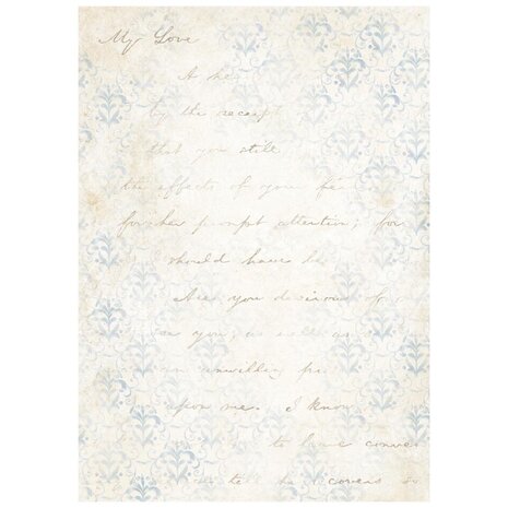 Stamperia Timeless A6 Rice Paper Backgrounds (8pcs) (DFSAK6041)