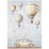 Stamperia Timeless A4 Rice Paper Air Balloons (6pcs) (DFSA41033) Stamperia Timeless A4 Rice Paper Air Balloons (6pcs) (DFSA41033)