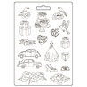Stamperia Timeless A4 Soft Mould (K3PTA4592) Stamperia Timeless A4 Soft Mould (K3PTA4592)