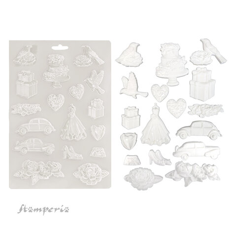 Stamperia Timeless A4 Soft Mould (K3PTA4592)