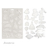 Stamperia Timeless A4 Soft Mould (K3PTA4592) Stamperia Timeless A4 Soft Mould (K3PTA4592)