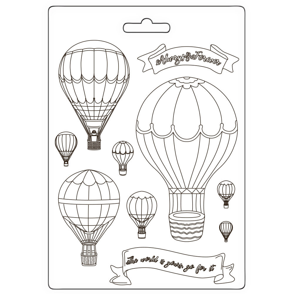 Stamperia Timeless A5 Soft Mould Balloons (K3PTA5672)