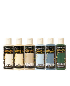 Stamperia Timeless Allegro Paint Kit (6pcs) (KALKIT61)