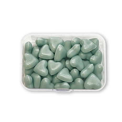 Stamperia Heart Shape Pastel Blue Wax And Seals (Wax Refill 20gr) (WAXC16) Stamperia Heart Shape Pastel Blue Wax And Seals (Wax Refill 20gr) (WAXC16)