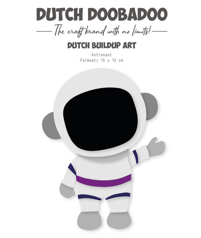 Dutch Doobadoo Outer Space Card Art Build Up A5 Astronaut (470.784.378)