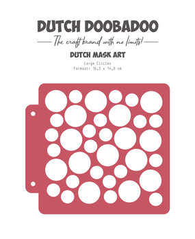 Dutch Doobadoo Outer Space Mask Art A5 Large Circle (470.715.147)