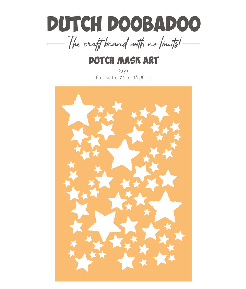 Dutch Doobadoo Outer Space Mask Art A5 Stars (470.715.014) (OUTLET)