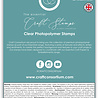 Craft Consortium Journalling & Mixed Media Phase 2 Clear Photopolymer Stamps Cracked Surface (CCESTMP009) Craft Consortium Journalling & Mixed Media Phase 2 Clear Photopolymer Stamps Cracked Surface (CCESTMP009)
