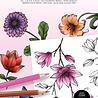 Studio Light Flowers A5 Coloring Pages (SL-ES-CPP282) (DISCONTINUED) Studio Light Flowers A5 Coloring Pages (SL-ES-CPP282) (DISCONTINUED)