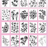 Studio Light Flowers A5 Coloring Pages (SL-ES-CPP282) (DISCONTINUED) Studio Light Flowers A5 Coloring Pages (SL-ES-CPP282) (DISCONTINUED)