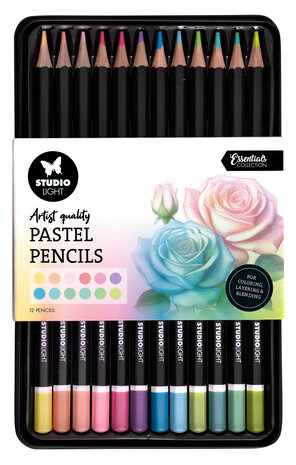 Studio Light Artist Quality Pastel Pencils (12pcs) (SL-CO-PENC01) (BASIC)