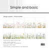 Simple and Basic Floral Borders 12x12 Inch Paper Pad (SBP749) Simple and Basic Floral Borders 12x12 Inch Paper Pad (SBP749)