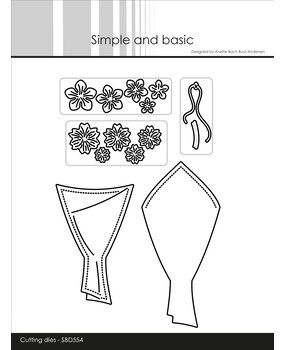 Simple and Basic Bouquet of Flowers Dies (SBD554)