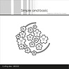 Simple and Basic Flower Wreath Halfcircle Dies (SBD553) Simple and Basic Flower Wreath Halfcircle Dies (SBD553)
