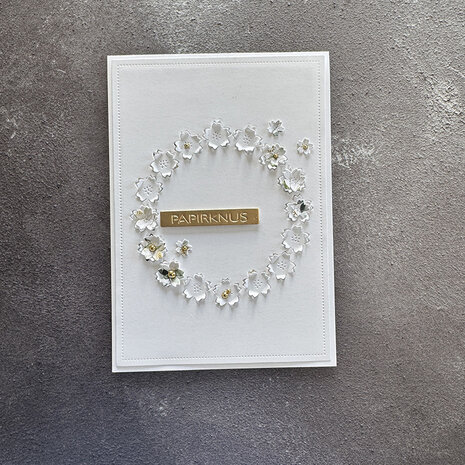 Simple and Basic Flower Wreath Dies (SBD552)