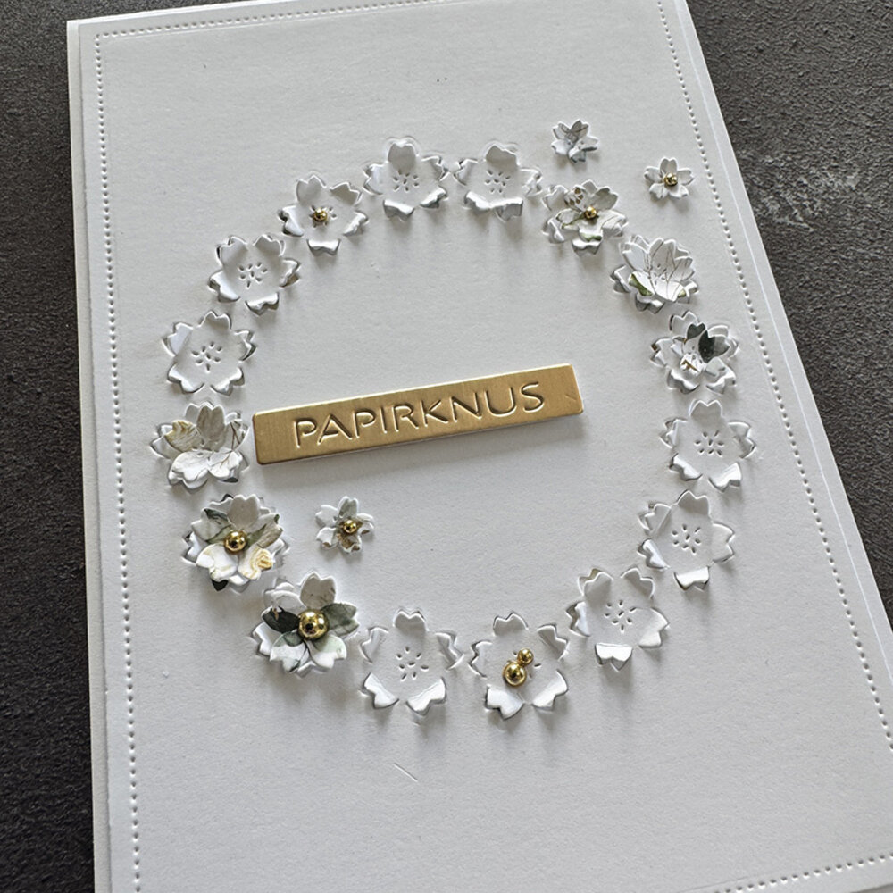 Simple and Basic Flower Wreath Dies (SBD552)