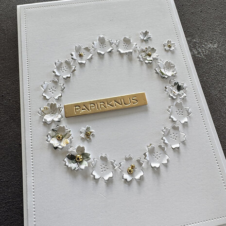 Simple and Basic Flower Wreath Dies (SBD552)