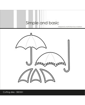 Simple and Basic Umbrella Dies (SBD551)