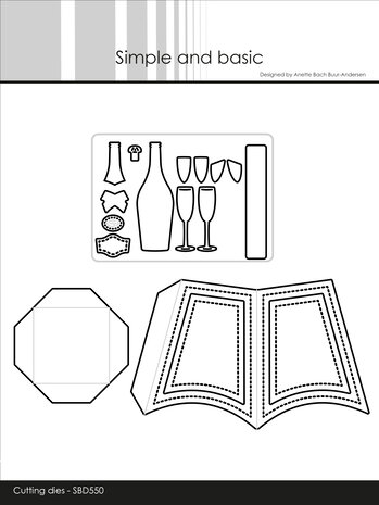 Simple and Basic Bottle Cape Dies (SBD550)