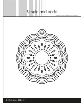 Simple and Basic Doily on a Tag Dies (SBD549)