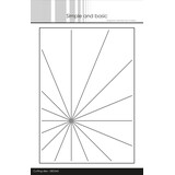 Simple and Basic Sunrays A5 Dies (SBD545)