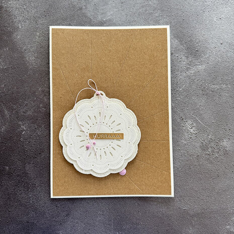 Simple and Basic Sunrays A5 Dies (SBD545)