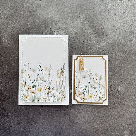 Simple and Basic Reverse Rounded Corners A6 / A7 Dies (SBD548)