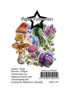 Paper Favourites Die-Cuts A7 Garden (26pcs) (PFD012)