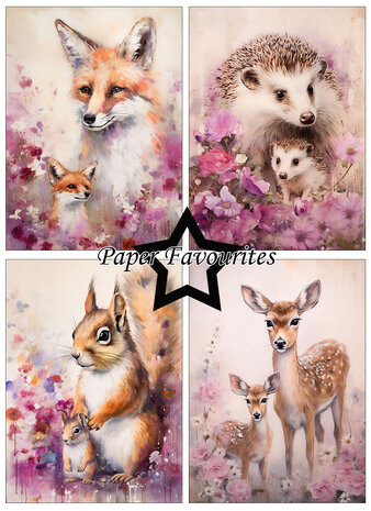 Paper Favourites Wildlife A6 Paper Pad (PFA580)