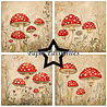 Paper Favourites Rustic Mushrooms 6x6 Inch Paper Pad (PF538) Paper Favourites Rustic Mushrooms 6x6 Inch Paper Pad (PF538)