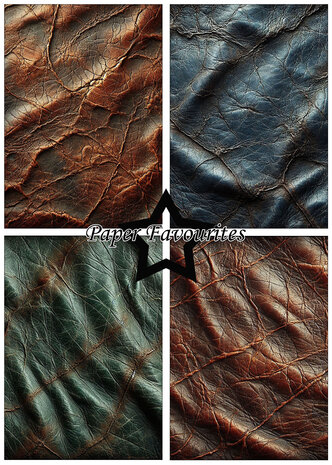Paper Favourites Leather Texture A5 Paper Pad (PFA179)