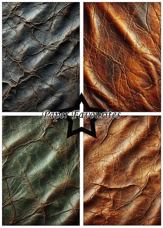 Paper Favourites Leather Texture A5 Paper Pad (PFA179)