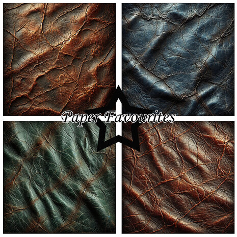 Paper Favourites Leather Texture 12x12 Inch Paper Pad (PF738)
