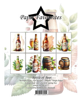 Paper Favourites Bottle of Beer A6 Paper Pad (PFA577)