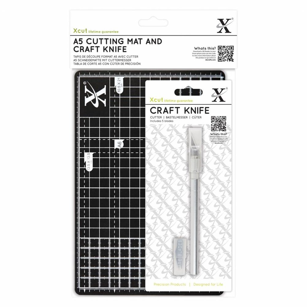Xcut A5 Cutting Mat And Craft Knife (XCU 268436)