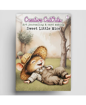 Creatief Art Sweet Little Mice Book Creative CutOuts (CCOBOEK-003)