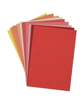 Spellbinders Warm Assortment A4 ColorWheel Cardstock (20 Sheets) (CSA-013)