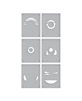 Spellbinders Classic Road Legends Stencil Scenic Drive (STN-104)