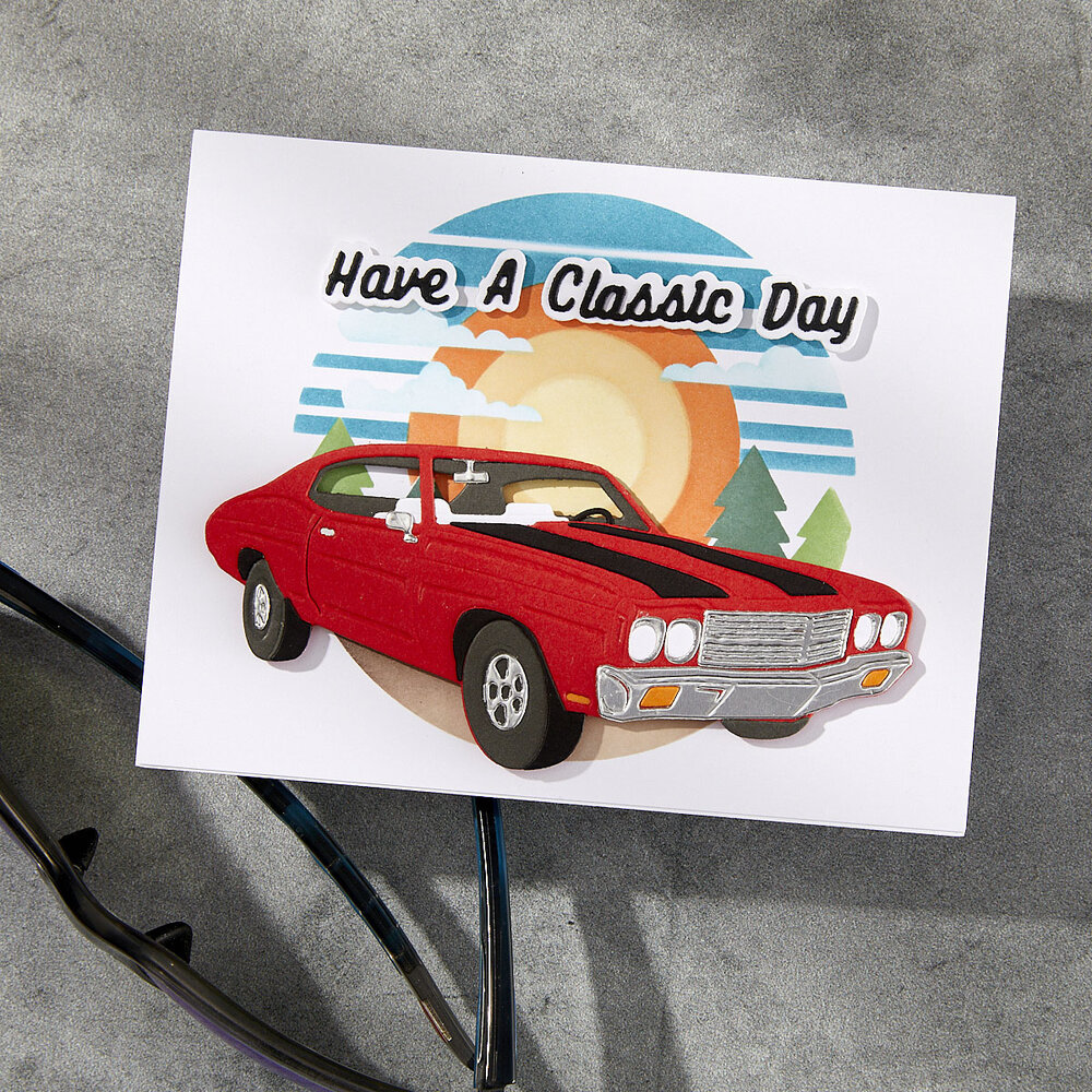 Spellbinders Classic Road Legends Stencil Scenic Drive (STN-104) Spellbinders Classic Road Legends Stencil Scenic Drive (STN-104)