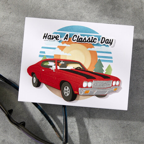 Spellbinders Classic Road Legends Stencil Scenic Drive (STN-104) Spellbinders Classic Road Legends Stencil Scenic Drive (STN-104)