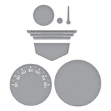 Spellbinders Classic Road Legends Etched Dies Speedometer (S5-689)