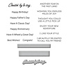 Spellbinders Classic Road Legends Clear Stamp & Die Set Cruisin' By Sentiments (SDS-204) Spellbinders Classic Road Legends Clear Stamp & Die Set Cruisin' By Sentiments (SDS-204)