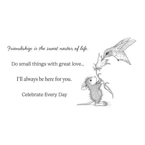 Spellbinders House-Mouse Rare Bloom Cling Rubber Stamps Sweet Nectar (RSC-056) Spellbinders House-Mouse Rare Bloom Cling Rubber Stamps Sweet Nectar (RSC-056)